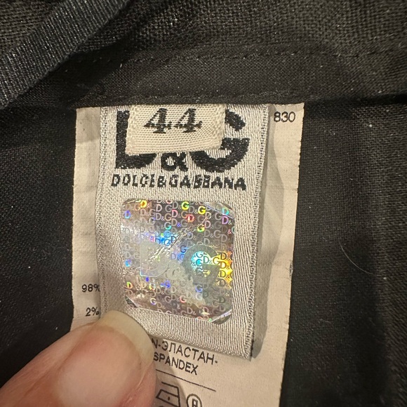 D&G black trousers - Picture 2 of 3